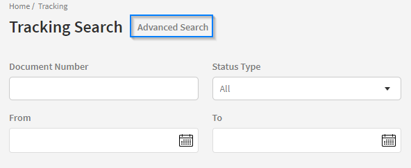 Advanced search
